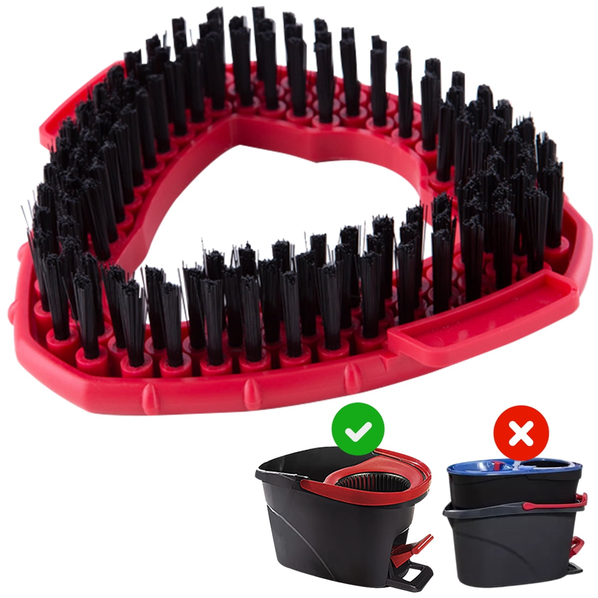 O Cedar EasyWring Spin Mop Replacement Head, Bathroom/Kitchen Cleaning ...