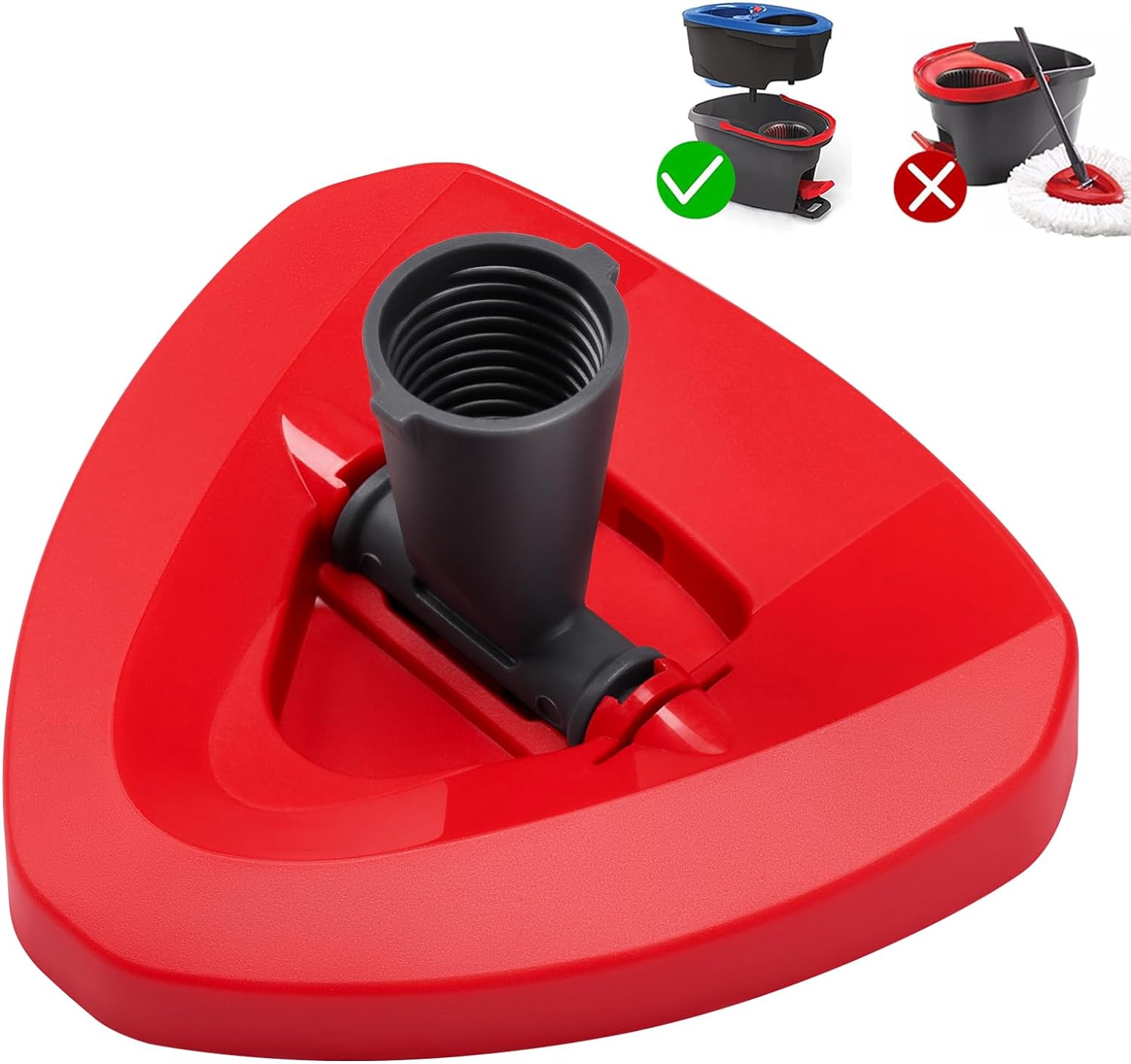 Spin Mop Replacement Base Compatible with O Cedar RinseClean Mop