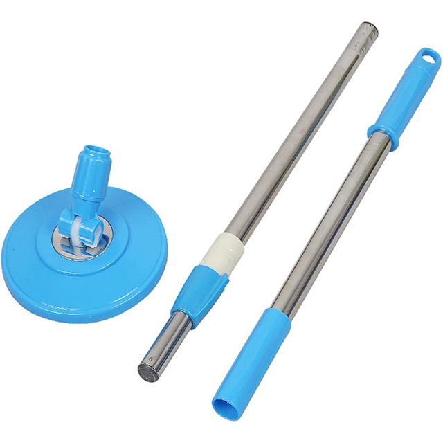Spin Mop Replacement Handle for Floor Mop Stainless Steel Spin Mop