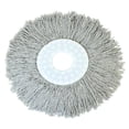 thumbnail image 1 of Spin Mop Replacement Head, Washable Microfiber Mop Refill with 6.3 Inch Round Head, Universal-Style Cleaning Pad for 360° Rotating Mop Systems and Household Floors, 1 of 4