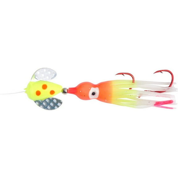 Spin-N-Glo Kokanee Rig, Size 12, Clown