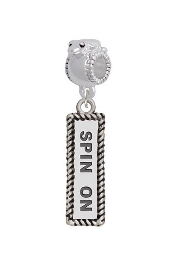 Spin On - Frog Charm Bead