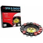 Spin & Shoot Shot Glass Roulette - Casino Style Drinking Game