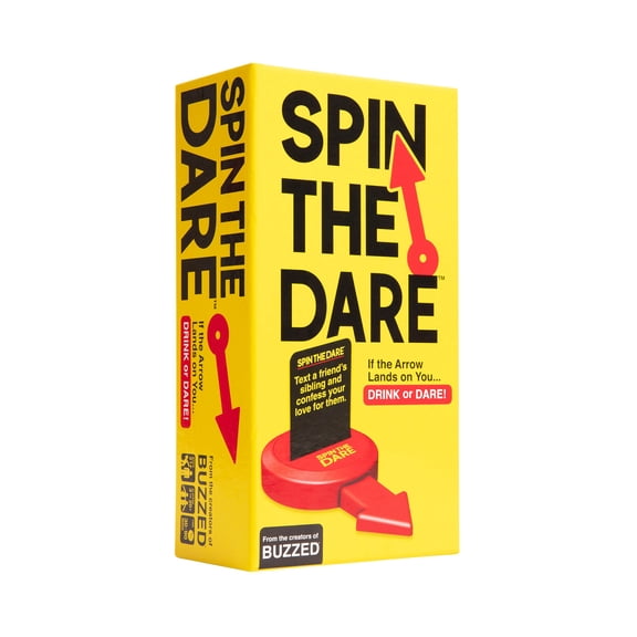 Spin The Dare Hilarious Adult College Party and Tailgate Drinking Game by What Do You Meme?