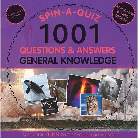 Pre-Owned Spin-a-quiz 1001 Questions and Answers General Knowledge Hardcover