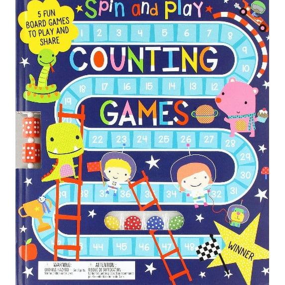 Board Book Spin & Play Counting Games