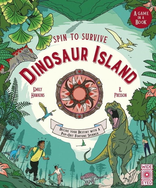 Spin to Survive: Dinosaur Island, (Hardcover)