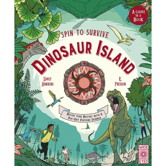 Spin to Survive: Dinosaur Island, (Hardcover)