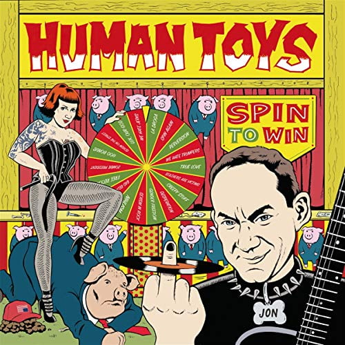 Human Toys Spin to Win (Vinyl Record) 12" Album