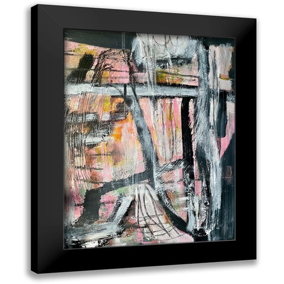 Spina, Phyllis 12x14 Black Modern Framed Museum Art Print Titled - Sinister Deformation