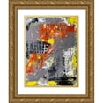 thumbnail image 1 of Spina, Phyllis 12x14 Gold Ornate Wood Framed with Double Matting Museum Art Print Titled - Meditative Ideas 1, 1 of 4