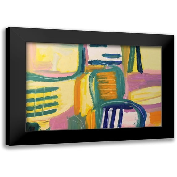 Spina, Phyllis 18x13 Black Modern Framed Museum Art Print Titled - In the Tropics