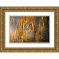 thumbnail image 1 of Spina, Phyllis 18x13 Gold Ornate Wood Framed with Double Matting Museum Art Print Titled - Rising Frustrations, 1 of 4