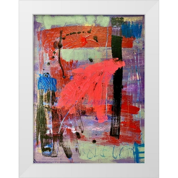 Spina, Phyllis 19x24 White Modern Wood Framed Museum Art Print Titled - Love Language