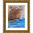 thumbnail image 1 of Spina, Phyllis 25x32 Gold Ornate Wood Framed with Double Matting Museum Art Print Titled - Dry Waters, 1 of 4