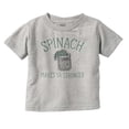 thumbnail image 1 of Spinach Makes Ya Stronger Popeye Toddler Boy Girl T Shirt Infant Toddler Brisco Brands 12M, 1 of 6