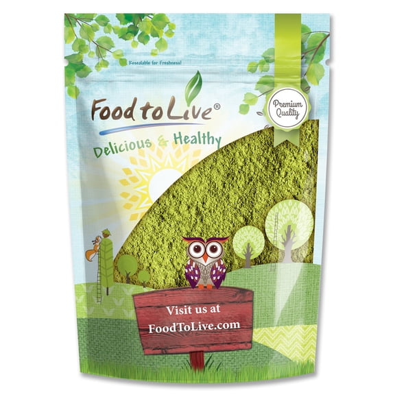 Spinach Powder, 1 Pound  Finely Ground Dehydrated Leaves, Pure, Vegan, Kosher