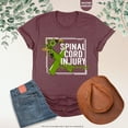 thumbnail image 1 of Spinal Cord Injury Awareness Shirt, Floral Spinal Cord Injury Fighter Shirt, Green Ribbon Shirt, SCI Awareness Shirt, Awareness Ribbon Tee, 1 of 2