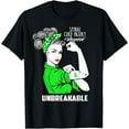 thumbnail image 1 of Spinal Cord Injury Warrior Unbreakable Shirt Awareness Gift, 1 of 4