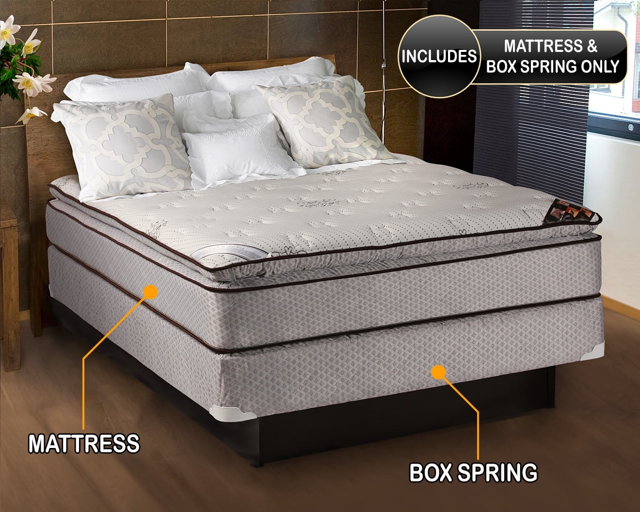 Queen size mattress & box spring set deals