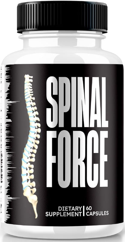 Spinal Force Capsules, SpinalForce Back & Joint Supplement, All-Natural Formula To Suppport Flexibility and Overall Healthy Joints, Official Spinal Force Reviews (60 Capsules)