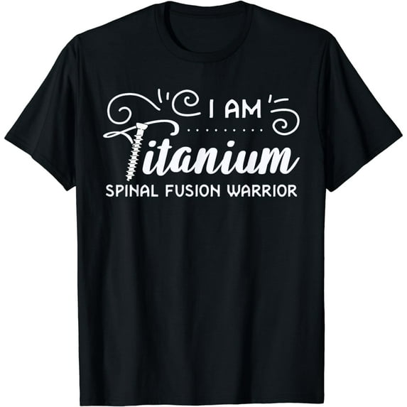 Spinal Fusion Spine Surgery Back Lumbar Recovery Survivor T-Shirt