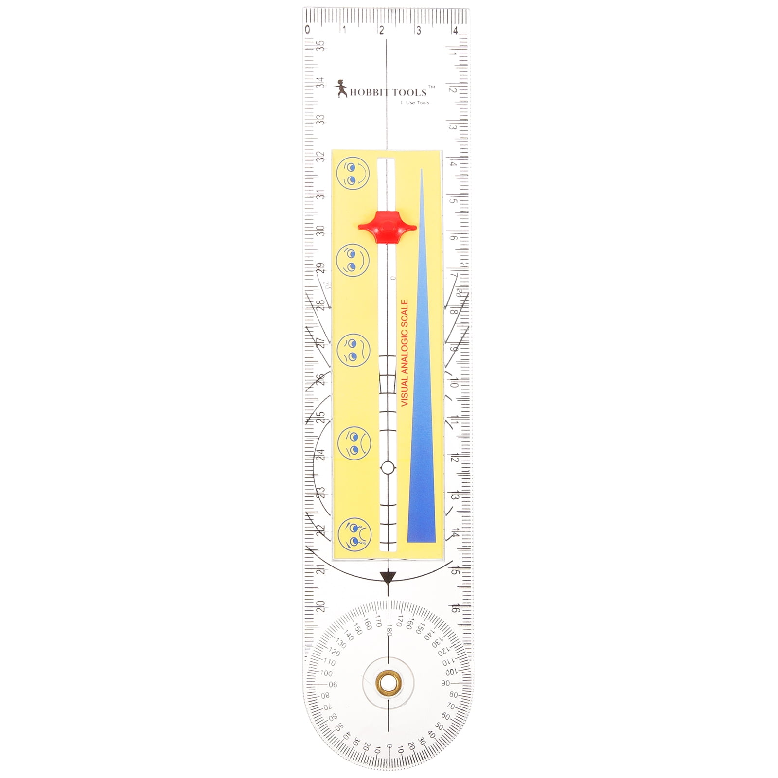 Spinal Goniometer Angle Ruler Professional Medical Therapy Angle Ruler