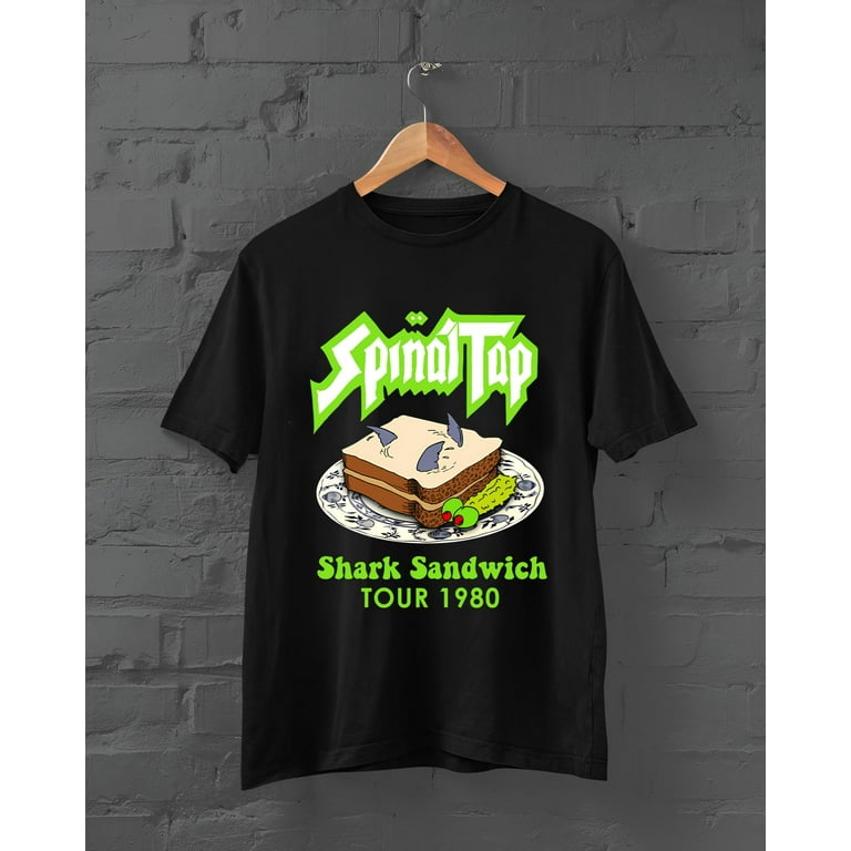 Spinal Tap Shark Sandwich Tour 1980 T Shirt Spinal Tap Shark Sandwich Tour 1980 T Shirt