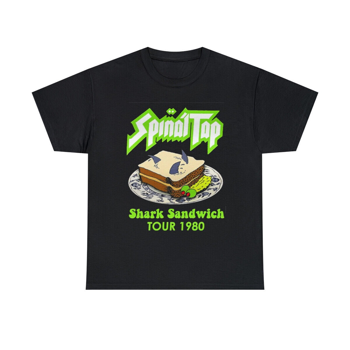 Spinal Tap Shark Sandwich Tour 1980 T Shirt Spinal Tap Shark Sandwich Tour 1980 T Shirt