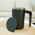 thumbnail image 1 of Spinbrew 16Oz Self-Stirring Mug ÃÂÂ Rechargeable with Temp Display, Food-Grade for Coffee, Milk & Drinks Happy Day!, 1 of 4