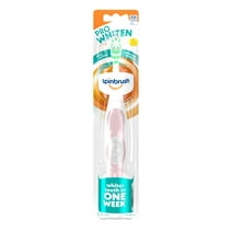 Spinbrush PRO WHITEN Battery Powered Toothbrush for Adults, Soft Bristles, Color May Vary