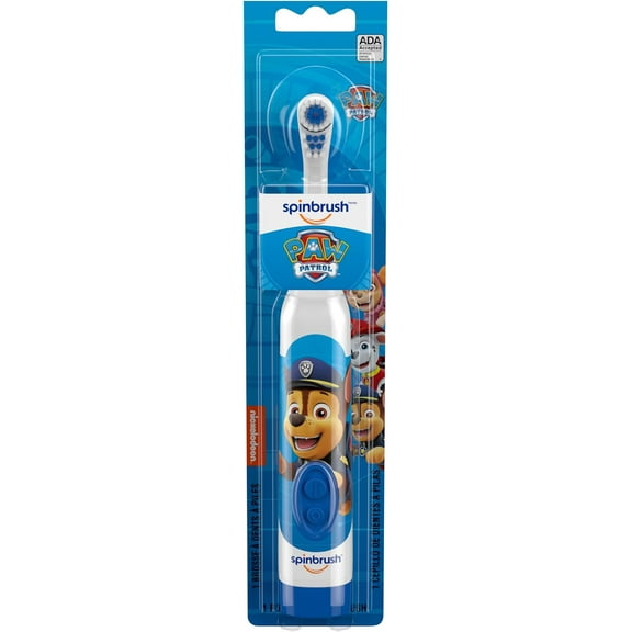 Spinbrush Paw Patrol Kids Toothbrush, Assorted, 1 Ea..
