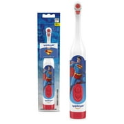 Spinbrush Superman Battery Powered Electric Toothbrush for Children Ages 3+ with AA Battery, Soft Head Bristles