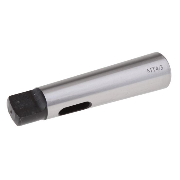Spindle Arbor Morse Taper Adapter Reducing Drill Sleeve - MT4 to MT3,