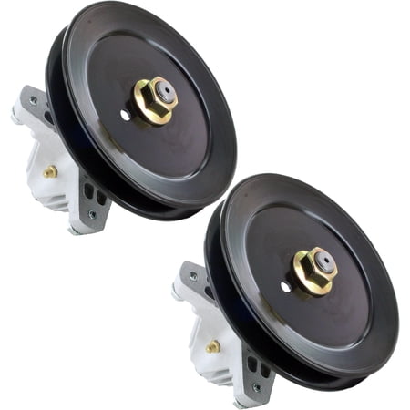 Spindle Assembly SP207-868-X2 Compatible with Cub Cadet LTX1040 LTX1045 RZT42 ZT142 CC30 Mini 918-04889, 918-04950 - Set of 2