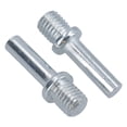 thumbnail image 1 of Spindle Drill Adaptor M14 x 2 Threads with a 10mm (3/8in) Shaft 2pc Set Polishing, 1 of 6