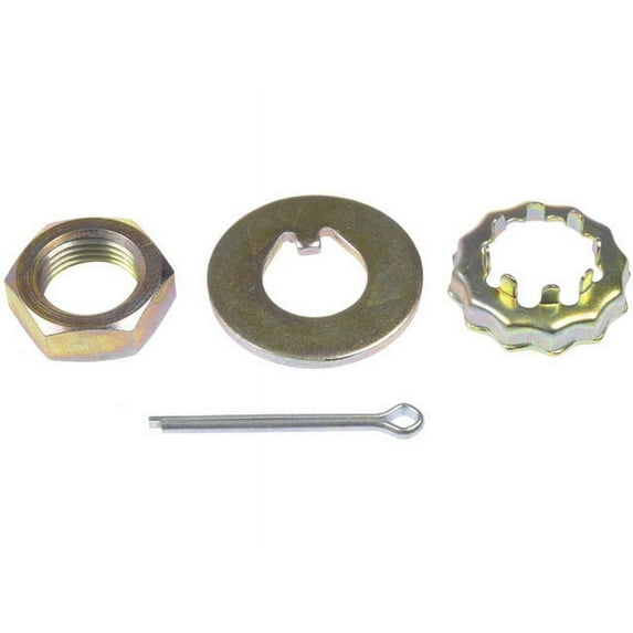 Spindle Lock Nut Kit - Compatible with 1966 - 1978, 1983 - 1987 Dodge Charger 1967 1968 1969 1970 1971 1972 1973 1974 1975 1976 1977 1984 1985 1986