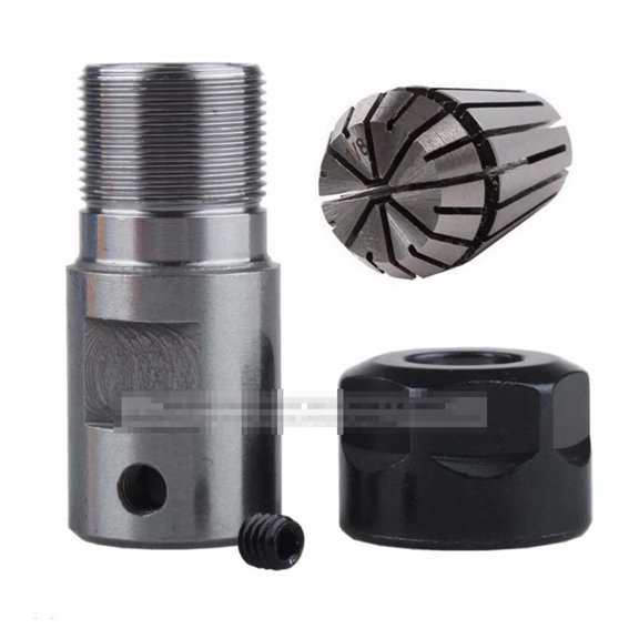 Spindle Machine Tool Clamping Rod ER11 Shaft 8 Motor Lengthened Clamping Knife Engraving Machine Drill Set Take With ER11 3.175 ,Quiet Operation
