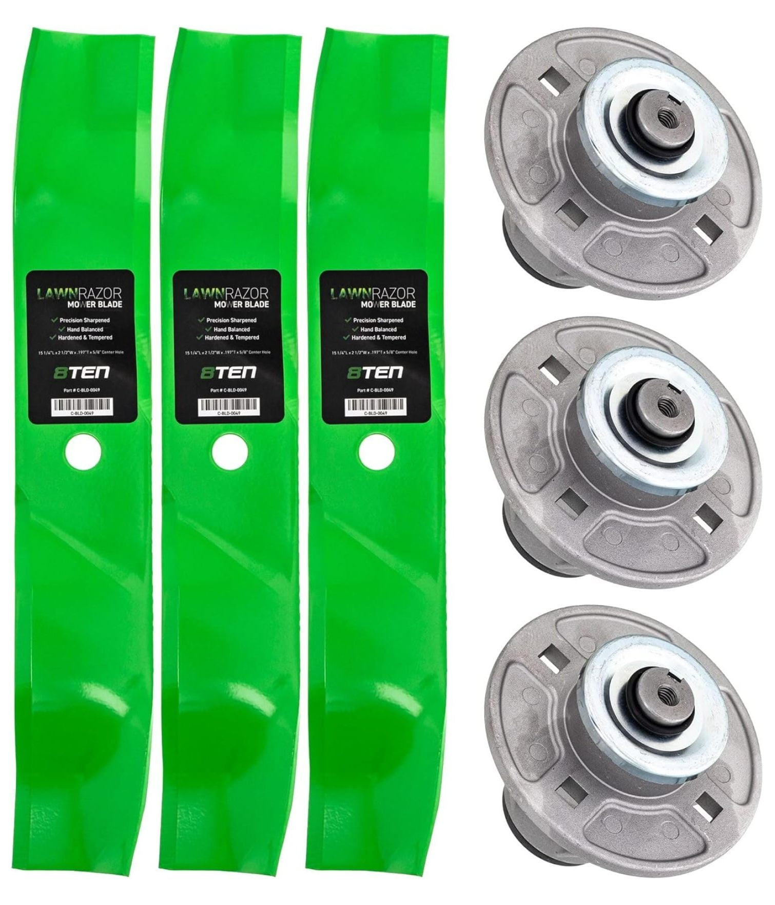 Turn Mower Blades Gravely Zt 42 Mulching Blades Blades For Gravely