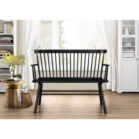 Spindle back design for comfort - Enjoy a warm and inviting seating experience at home