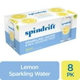 thumbnail image 1 of Spindrift Lemon Flavored Sparkling Water Cans, 8 cans, 12 fl oz (Packaging may vary), 1 of 1
