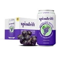 thumbnail image 1 of Spindrift Sparkling Water, Grapeade, Made with Real Squeezed Fruit, 12 fl oz, 8 Count, No Sugar Added, 14 Calories per Can, 1 of 6