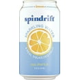 thumbnail image 1 of Spindrift Sparkling Water, Lemon Flavored, Made with Real Squeezed Fruit, 12 Fl Oz Cans, Pack of 24 (Only 3 Calories per Seltzer Water Can), 1 of 4