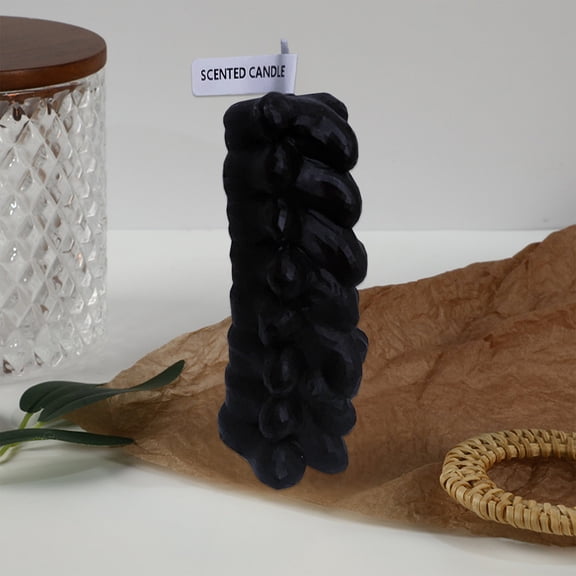 Spine Candle - Sandalwood Vanilla Scented Creepy Candles for Gothic Decor Gift - Ivory Spooky Vertebra Candle - Goth Decoration for Halloween - Large 3.81" Witchy Candle