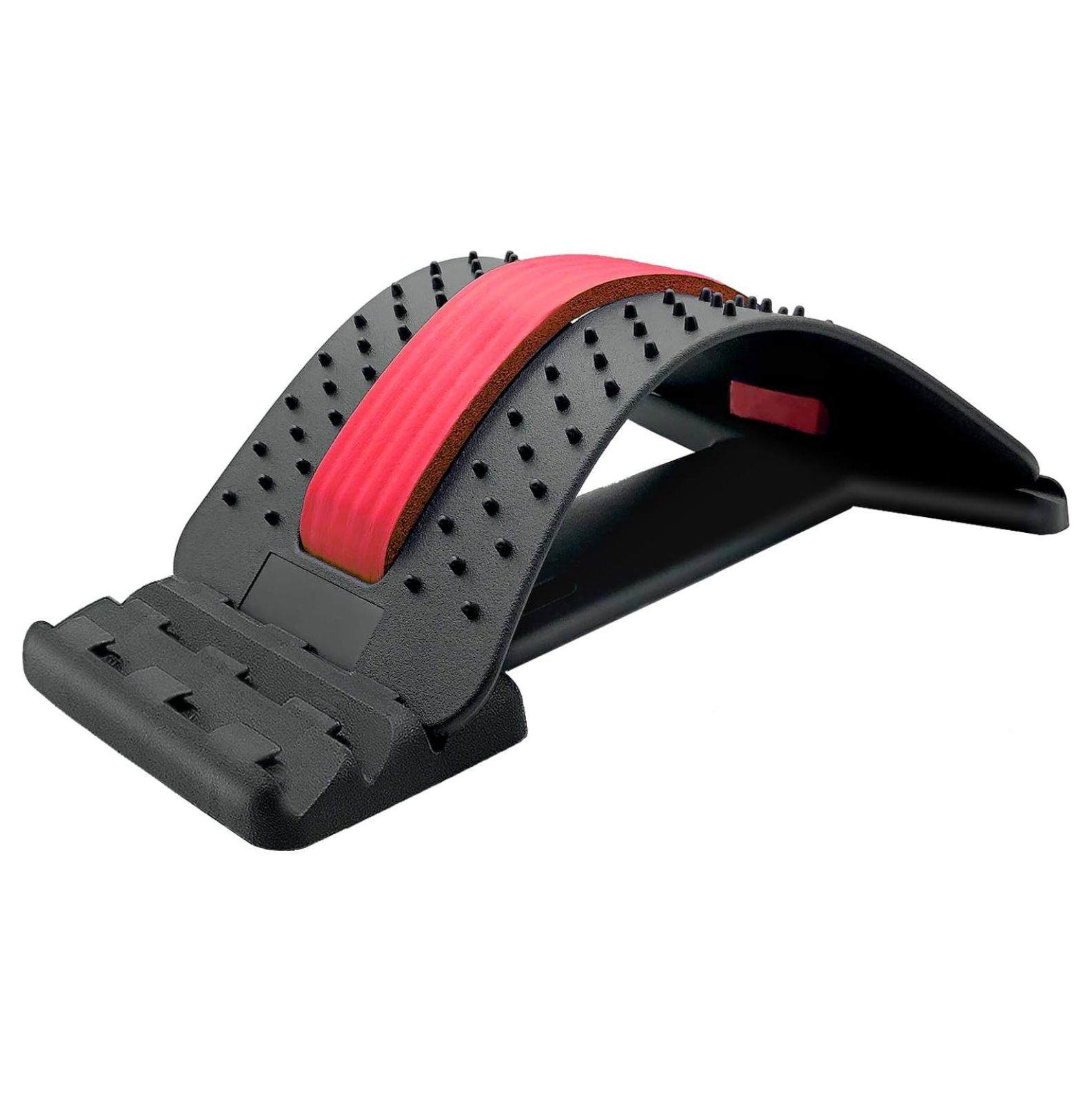 Spine Deck Back Stretcher with Acupressure Points, MultiLevel Lumbar Stretching Device