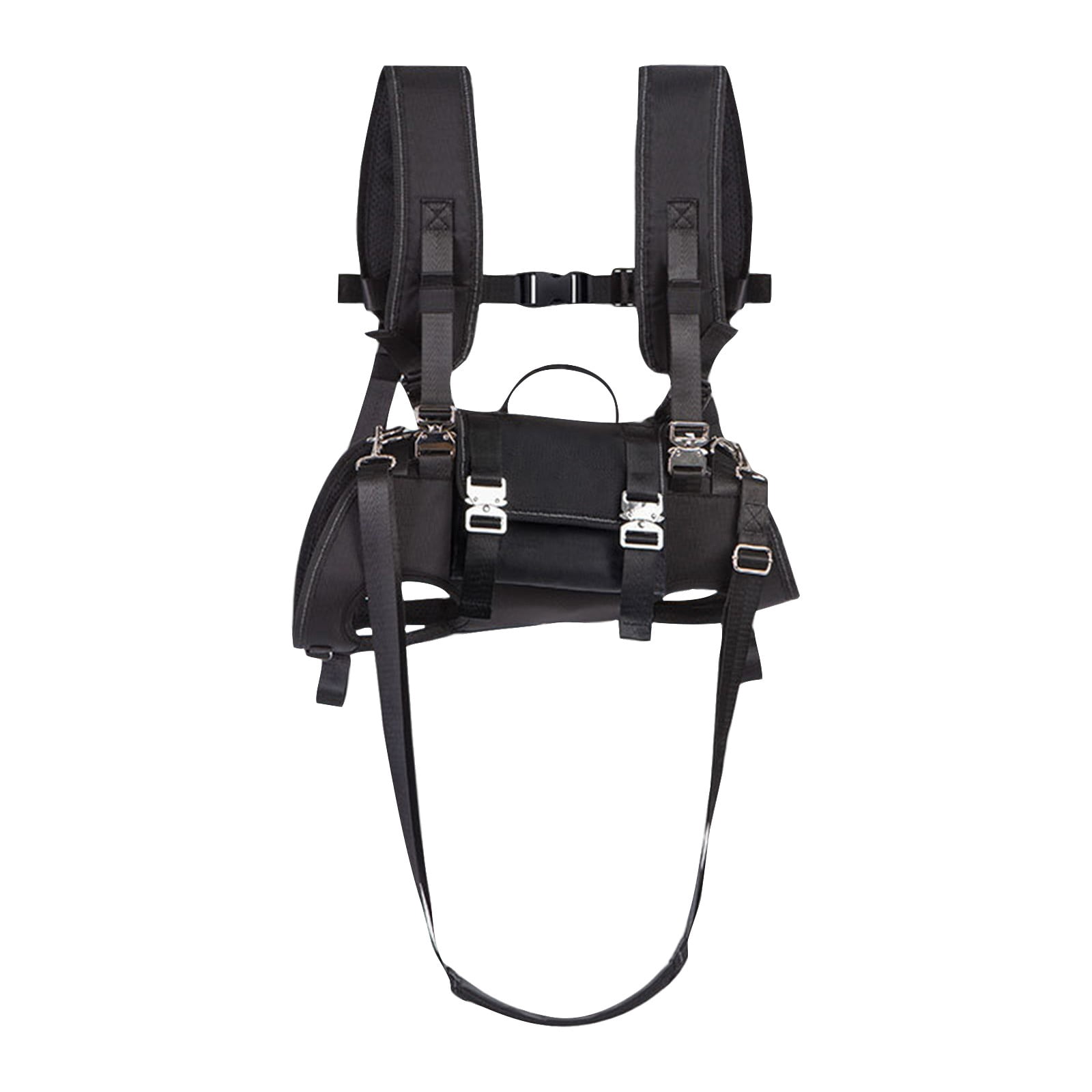Spine-Friendly Horizontal Design Distributes Weight Reduces Spinal Pressure For Medium To Large Dogs, Durable Oxford Fabric 3D Mesh Ensures Comfortable Rides, 3-Way Carry Modes