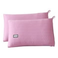 Spine Pillow for The Home A Pair of Adult Pillows Sleeping CoreSoft and