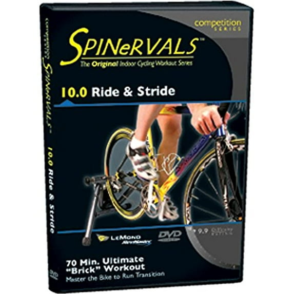 Spinervals 10.0 Ride and Stride DVD