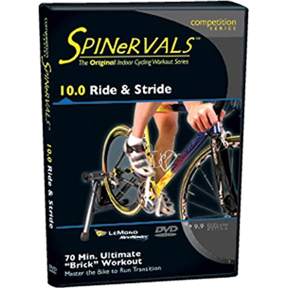 Spinervals 10.0 Ride and Stride DVD