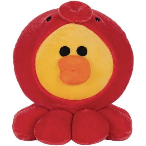 Spinmaster - Gund Line Friends Squid Sally Chick 7 Plush (Net), Spinmaster, Gifts